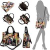 AMY&JOEY Glossy magazine cover collage crossbody bag purses Michelle Obama