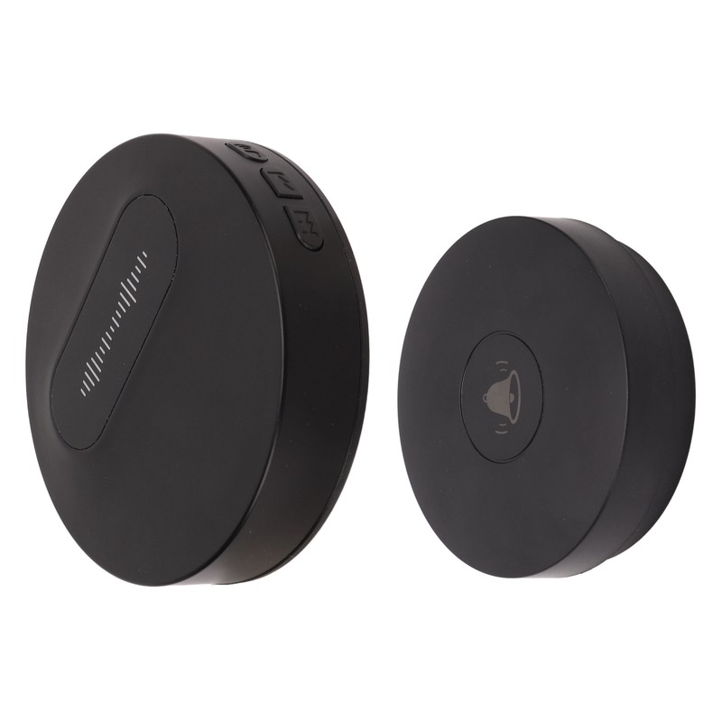 Self Generating Wireless Doorbell IP44 Waterproof 58 Ringtones 2 Transmitters