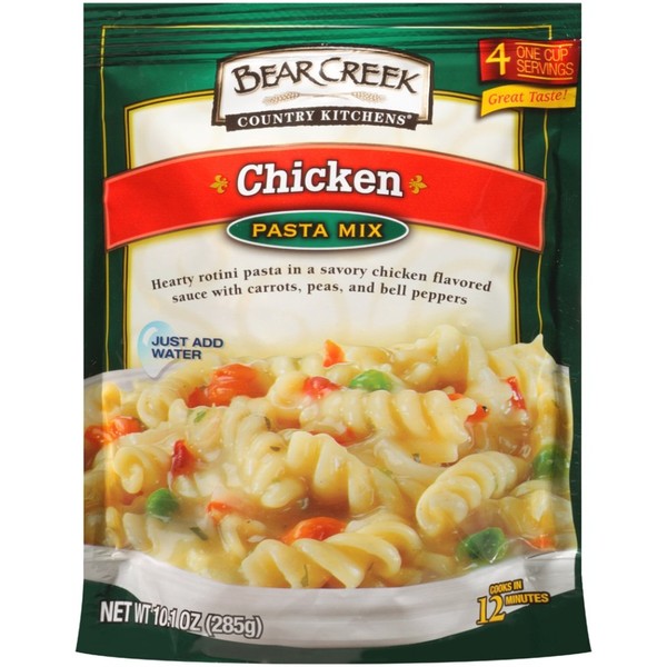 Bear Creek Pasta Mix, Chicken, 10.1 Ounce (Pack of 6)