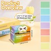 Monster Sticky Notes – Glittery Semi-Transparent Full-Adhesive Sticker Notes with