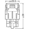 OSRAM LEDriving SL, ≜ W21/5W, White 6000K, Double Blister (2