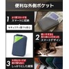STREAM Card Case, Men's, Women's, Genuine Leather, Anti-Skimming, 12 Pockets,