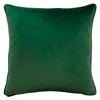 Evans Lichfield Festive Robin Cushion Cover, Bottle Green, 43 x