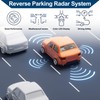 Hihaha Car Vehicle Reverse Backup Radar System LCD Distance Display