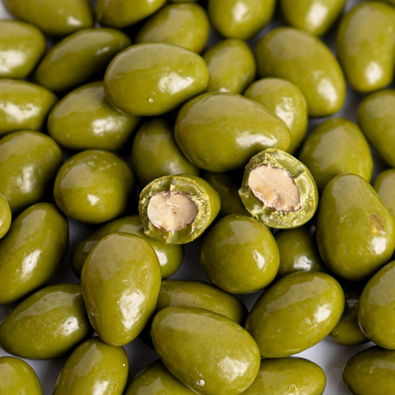 Loka Healthy | Almendras Cubiertas de Matcha | Contenido 250