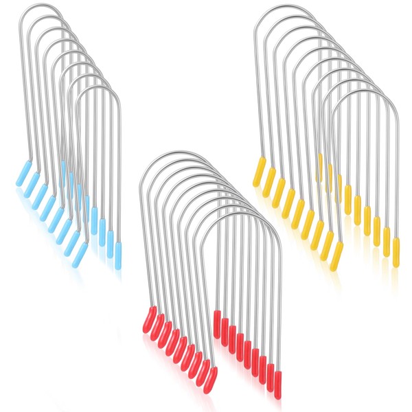 Nogeqi 24pcs Hot Roller Clips,Hot Curler Clips Replacement Kit,Replacement Hot