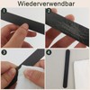Pack of 12 Nail Files, Professional 100/180 Sanding Board Nail