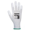Portwest unisex Antistatic PU Palm Gloves, Grey, Small