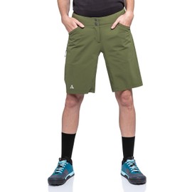 Schöffel Danube L Women's Shorts Water Resistant Cycling Shorts Quick Dry Cycling Shorts with Waist Adjustment