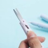 Purple Mini Pen Style Shears, Folding Student Portable Scissor with