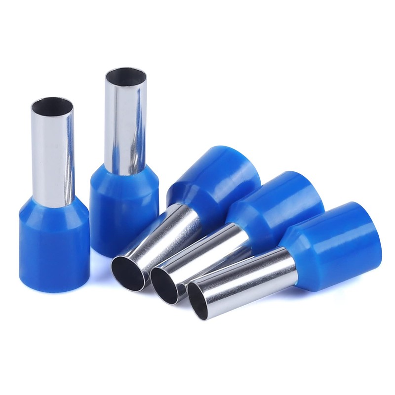 XHF 200 PCS AWG 6/16mm² Wire Ferrules Insulated Copper Crimp