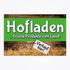 High-Quality Sign Made of Aluminium Dibond "HOFLADEN - Verkauf hier