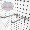 DYOUen Pack of 30 Perforated Wall Hooks Pegboard Simple Hooks