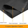 SAVUK Speaker Grill Cloth Fabric 3D Mesh Acoustic Box Cover
