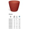 Tymar Flower Pot - Stylish Planter with Modern Pattern, Pack