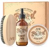 JVR Kit de aseo de barba para hombres, kit de