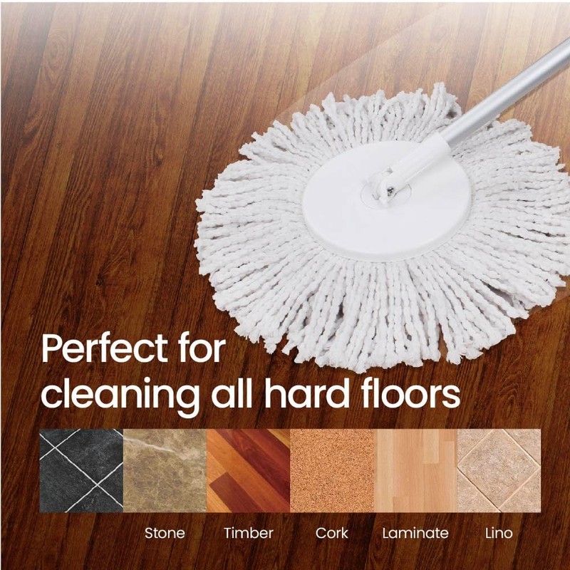 White Magic Mop Heads Combo Pack, 2 x super Absorbent