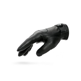 PEARLWOOD Men's Leather Gloves for Drivers Made of Goatskin Leather, Black (200)