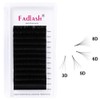 Easy Fan Lashes, Self-Fanning Eyelashes, Volume Eyelashes for Volume Technique,