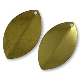 Cascade Spinner Blades Five Count (Plain Brass, 5)