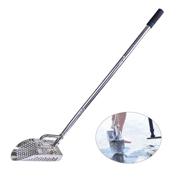 Shaledig Sand Scoop for Metal Detecting, 304 Stainless Steel Shovel