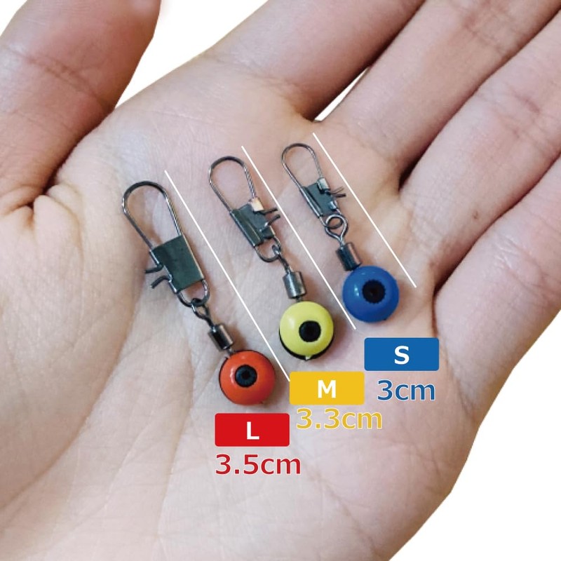 Ukippet Simoli Pet Sinker Slide, Set of 50, 3 Sizes,
