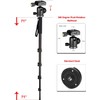 Professional Heavy Duty 72" Monopod/Unipod (Dual Optional Head) for Nikon
