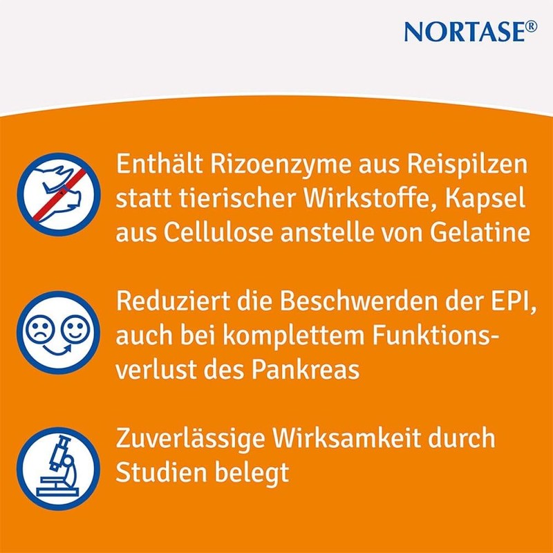 NORTASE Capsules Pack of 200