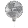 Lasko 16" Oscillating Wall Mount Fan With 3 Quiet Speed