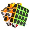 Findbetter Competition Cube Set, Carbon Fiber Stickers, Long Lasting, 2x2,