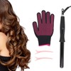 Hair Curling Iron Set 4 Temperature Adjustable Ceramic Curling Wand