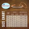 SHINDE EXPORTS adjustable Pure Copper Bracelet/Kada 60gm Brown for Men