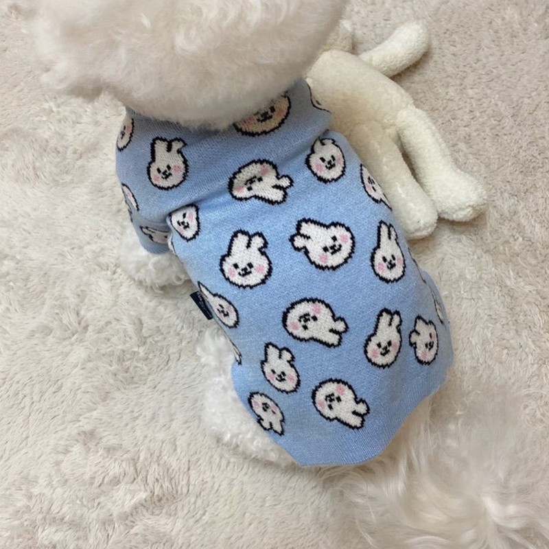 Dog Clothes Cute Pattern Moderate Thickness Soft Comfortable Small Dog