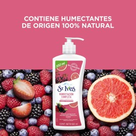 St. Ives Crema Corporal Vitamina C Y Frutos Rojos 532 Ml Fruto Rojo