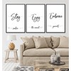 ELSKER&HOME 20x30 Frame 3 Pack, Black 20x30 Poster/Picture Frame for