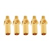 TopHomer 5Pcs Brass Propane Gas Burner Nozzles 1.46'' x 0.3''