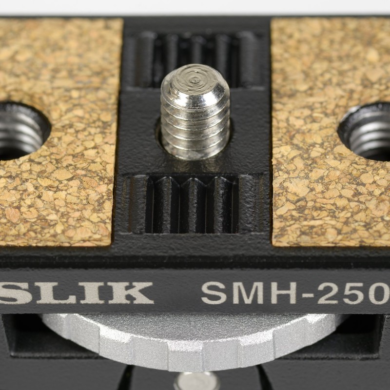 SLIK Micromotion Head SMH-250 Bi-Axis Aluminum Diecast Compatible Arca-Swiss Standard