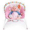 Bright Starts Baby Bouncer Soothing Vibrations 0-6 Meses Rosa Claro