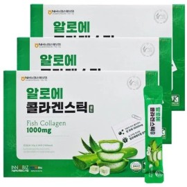 더존건강 Aloe Collagen Stick 26 packs 3 boxes Duzone Health / 알로에 콜라겐 스틱 26포 3박스 더존건강