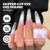 Gel Holográfico Semipermanente Para Ojos De Gato, 2 Unidades