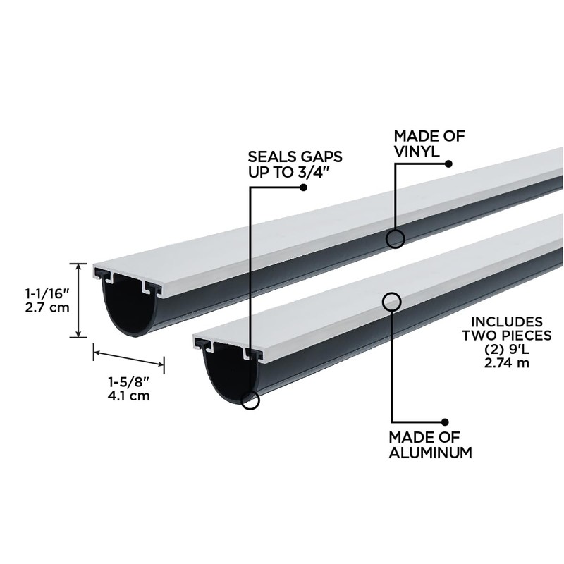 M-D Building Products 87668 18-Feet Universal Aluminum and Vinyl Garage