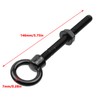Antrader Stainless Steel Eye Bolt,M10 Heavy Duty Lifting Ring Threaded