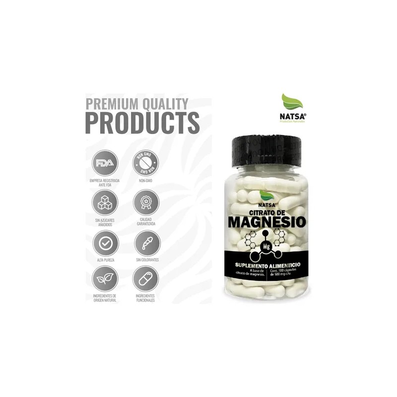 Pack Citratos, Citrato de Magnesio y Citrato de Potasio 100