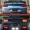 WildWell Tail Light Covers for 2024-2025 Ford Mustang Rear Light
