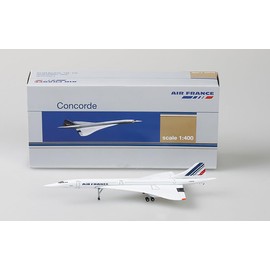ANTSIR Concorde Diecast Supersonic Jet Airplane Model 1/400 Scale Metal Air France F-BVFB Plane for Gift Collectible