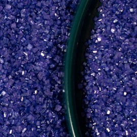 Purple Sanding Sugar Edible Sugar Sprinkles For Cakes, Cupcakes, Cookies Sugar Sprinkles for Ice Cream Toppings Colored Sugars for Cookie Decorating, Sugar Crystals Blue Sprinkles for Cupcake Decorating (Sanding Sugar Purple)