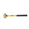 ABC HAMMERS Brass Sledge Hammer - 6 lb. Non-Sparking Hammer