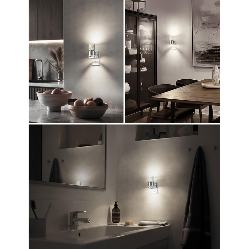 L LOHAS LED Night Light, Plug in Night Light with