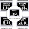 TMCC Dementia Clock Digital Day Calendar Clock -Extra Large Date