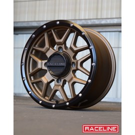 Raceline Wheels A94BZ KRANK UTV/ATV Wheel Bronze 14x7" 4x137", 10 mm offset/(4.39"B/S)
